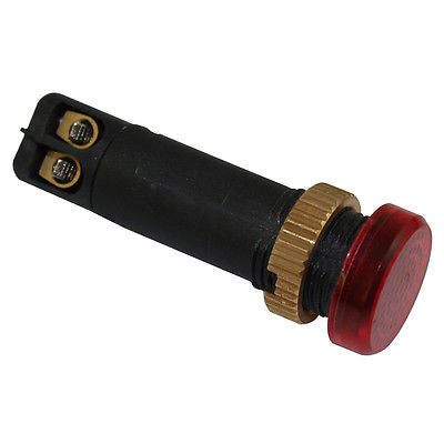 SUNS IL3E-12E-R-Q LED 12mm Red Indicator Pilot Light 12V Square D XVLA324 - Industrial Direct