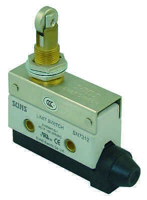 SUNS SN7312 Panel Mount Cross Roller Plunger Mini Enclosed Limit Switch AZ7312 - Industrial Direct
