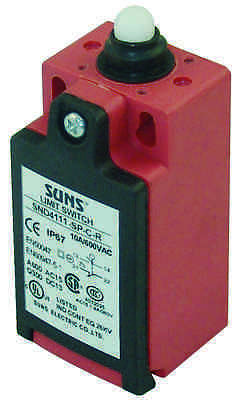 SUNS SND4111-SL2-A Plunger Limit Switch E100-03-AI E102-03-AI D4D-1A31N - Industrial Direct