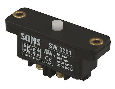 SUNS SW-3201 Industrial Double Break Snap Switch DPDT 2NO/2NC 9007CO3 9007C03 - Industrial Direct