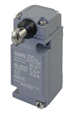 SUNS HLS-1A-12H Side Roller Plunger Heavy Duty Limit Switch 9007C54F D4A1107VN - Industrial Direct