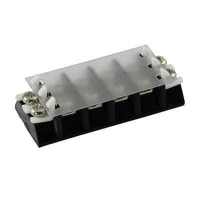 SUNS TU104-C UL Rated 15A/300V Covered Terminal Block 4 Position 22-14 AWG - Industrial Direct
