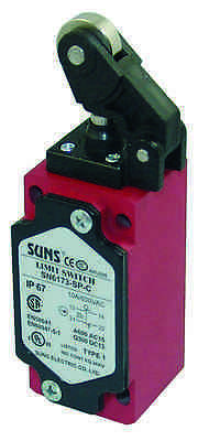 SUNS International SN6173-SL2-A Top Roll Lever Safety Limit Switch E40204CMS1 - Industrial Direct