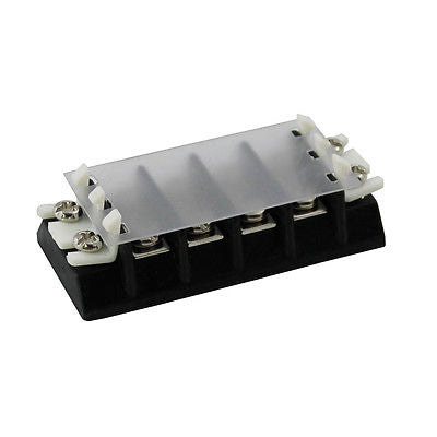 SUNS TU204-C UL Rated 20A/300V Covered Terminal Block 4 Position 22-12 AWG - Industrial Direct