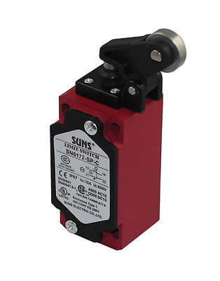 SUNS International SN6172-SP-A Side Roll Lever Safety Limit Switch E40200DM - Industrial Direct
