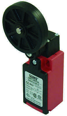 SUNS International SND4114-SL1-A Fixed Rubber Roller Safety Limit Switch - Industrial Direct