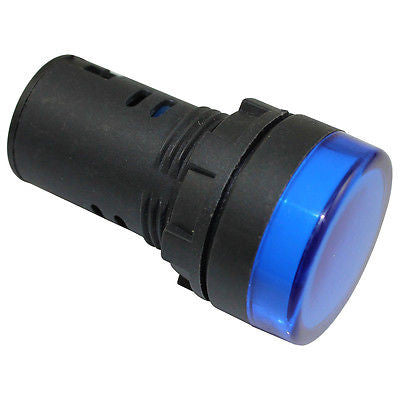 SUNS IL6E-120E-B-Q LED 22mm Blue Indicator Pilot Light 120V XB7EV06GP 800FD-P6N5 - Industrial Direct
