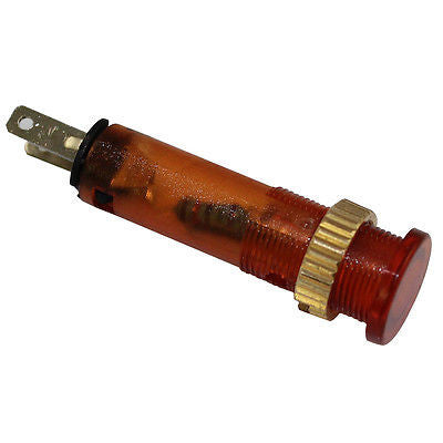 SUNS IL2F-120E-A-Q LED 8mm Amber Indicator Pilot Light 120V Square D XVLA2 - Industrial Direct