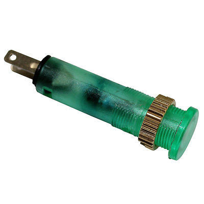 SUNS IL2F-120E-G-Q LED 8mm Green Indicator Pilot Light 120V Square D XVLA2 - Industrial Direct