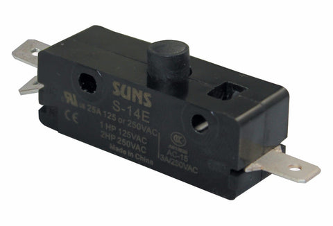 SUNS S-14E Pin Plunger Snap Action 25A Micro Switch ASPDF3P04AC - Industrial Direct