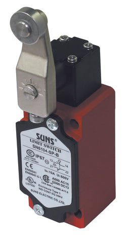 SUNS International SN6104-SL-A(AB) Fixed Rotary Lever Safety Limit Switch E40201EMRA