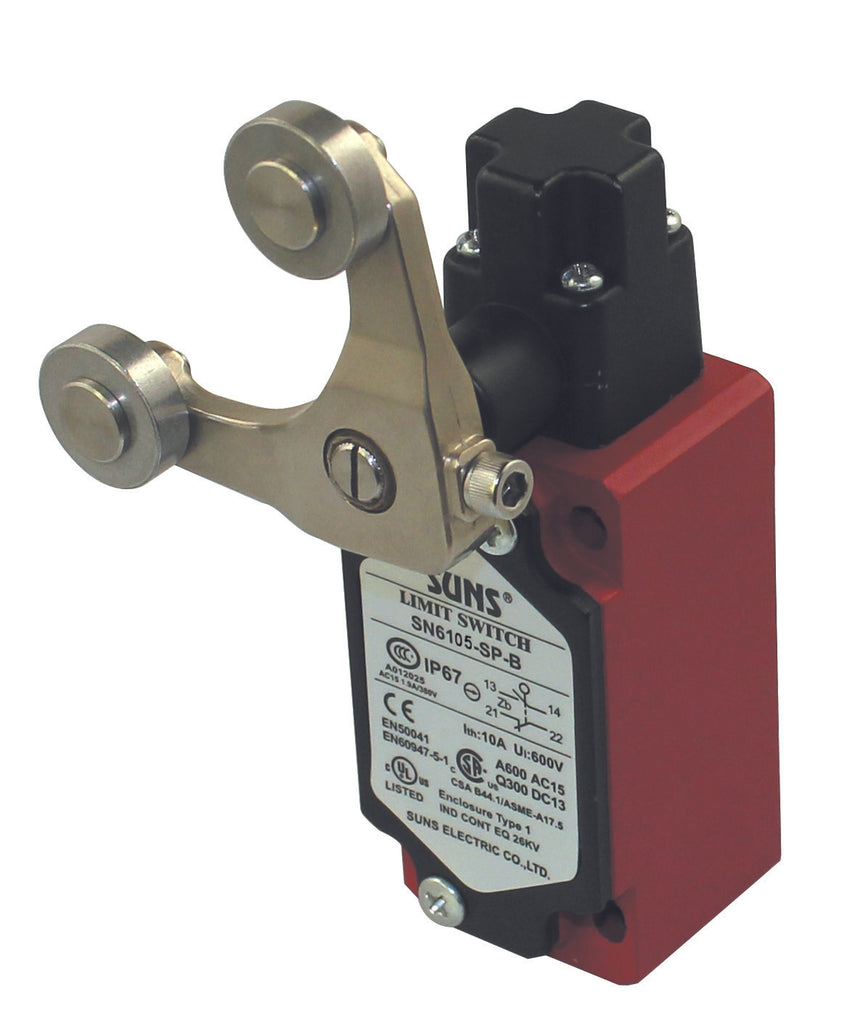 SUNS International SN6105-SP-A Yoke Lever Safety Limit Switch WLCA32-41-TS