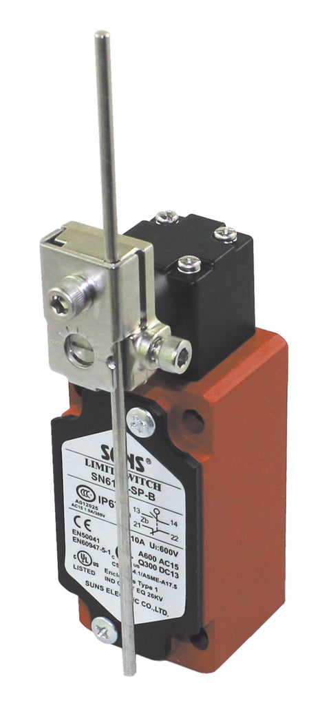 SUNS International SN6107-SP-A Adjustable Rod Safety Limit Switch 440P-MARS11E